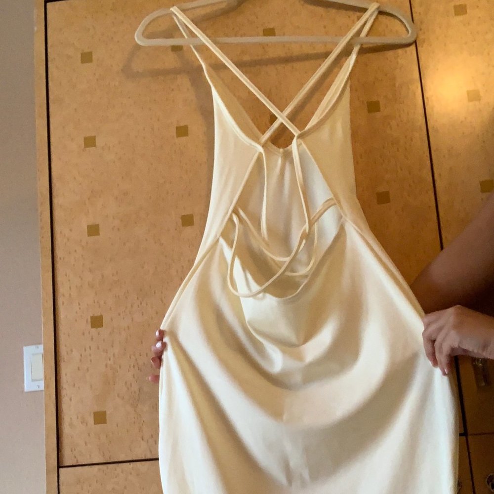Open Back Strappy Dress